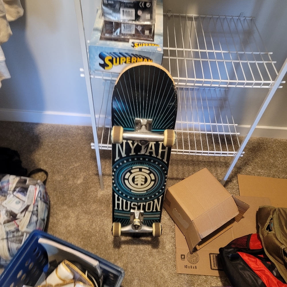 Element Nyjah Huston Skateboard 7.75